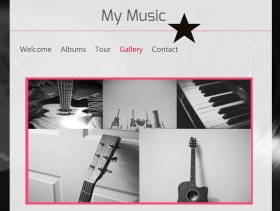 Add photos of musical organization, your tour