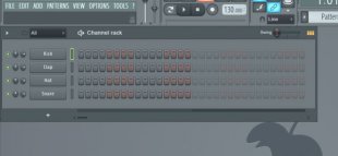 FL Studio's action sequencer
